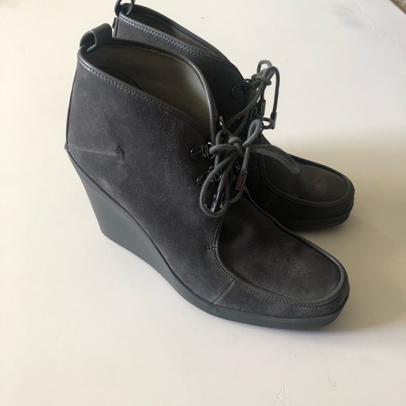 Calvin Klein Shoes - Calvin Klein gray Booties! SZ 7.5!